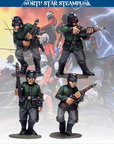 North Star Steampunk: Jägers Elite Prussian Infantry