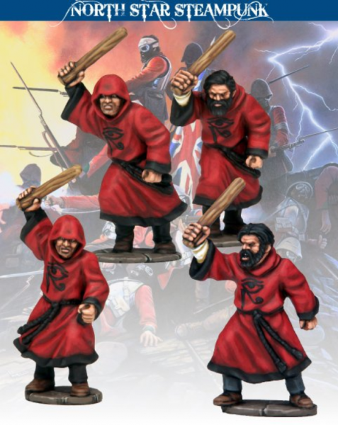 North Star Steampunk: Cultists of Amun with Clubs