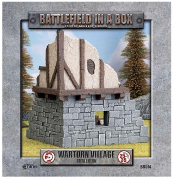Battlefield in a Box: Wartorn Village Small Ruin