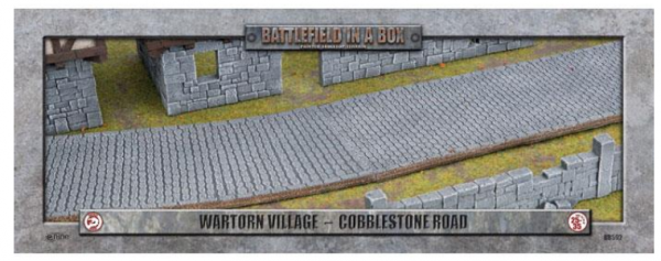 Battlefield in a Box: Wartorn Village - Cobblestone Road