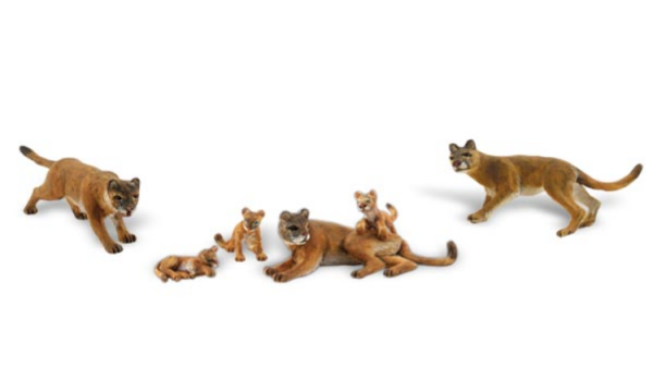 Woodland Scenics Fences: HO Cougars and Cubs