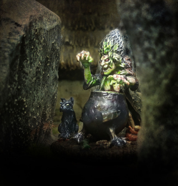 SAGA: Age of Magic - The Witch and Her Cat (and Cauldron)