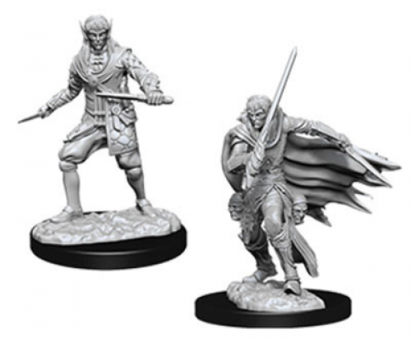 Pathfinder Deep Cuts Unpainted Miniatures: Male Elf Rogue (2)