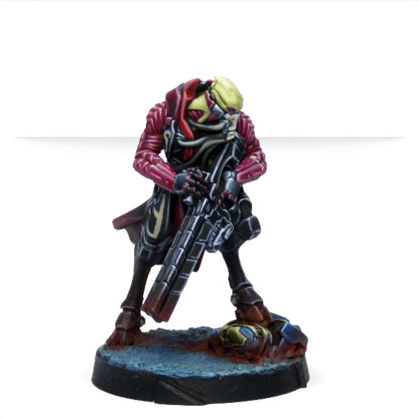 Infinity (#789): Shasvastii Mentors (Shock Marksman Rifle)