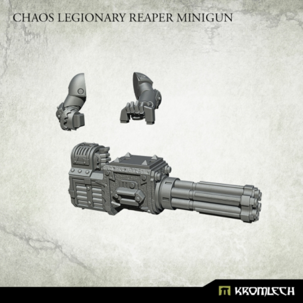 Conversion Bitz: Chaos Legionary Reaper Minigun (4)