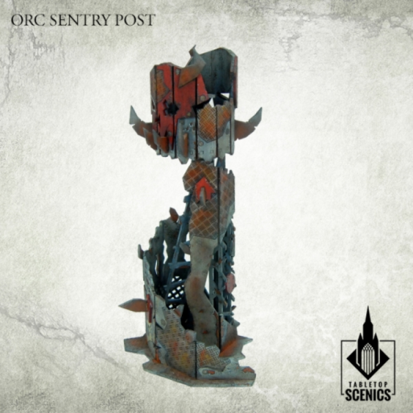 Kromlech Tabletop Scenics: Orc Sentry Post