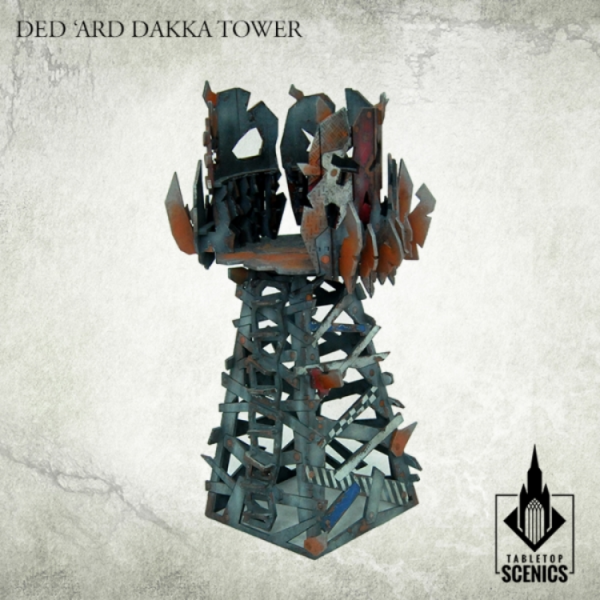 Kromlech Tabletop Scenics: Ded 'Ard Dakka Tower