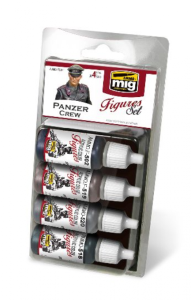 AMMO: Acrylic Paint Set - (Figure) Panzer Crew Set