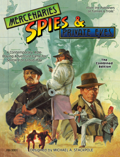 Mercenaries Spies & Private Eyes RPG: Core Rulebook (HC)