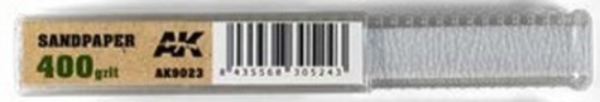 AK-Interactive: Dry Sandpaper 400 grit strips x 50 units