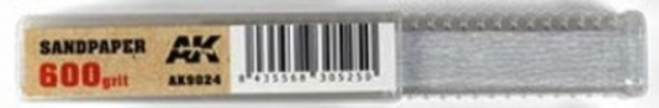 AK-Interactive: Dry Sandpaper 600 grit strips x 50 units