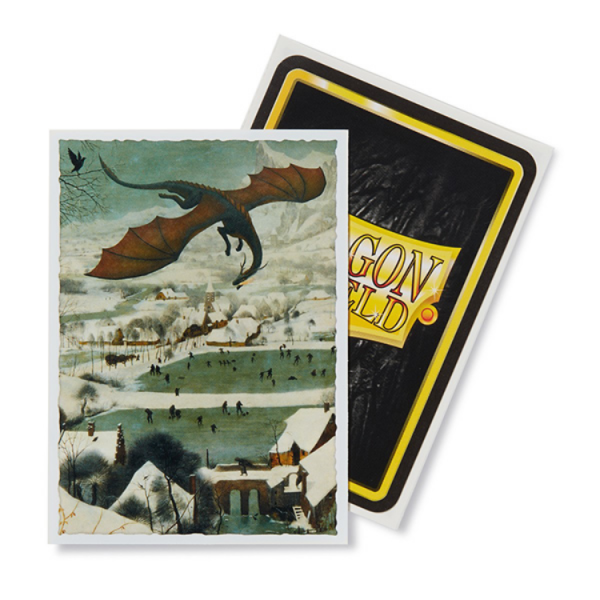 Dragon Shield Art Sleeves: Standard - Hunters in the Snow Art (100 ct.)