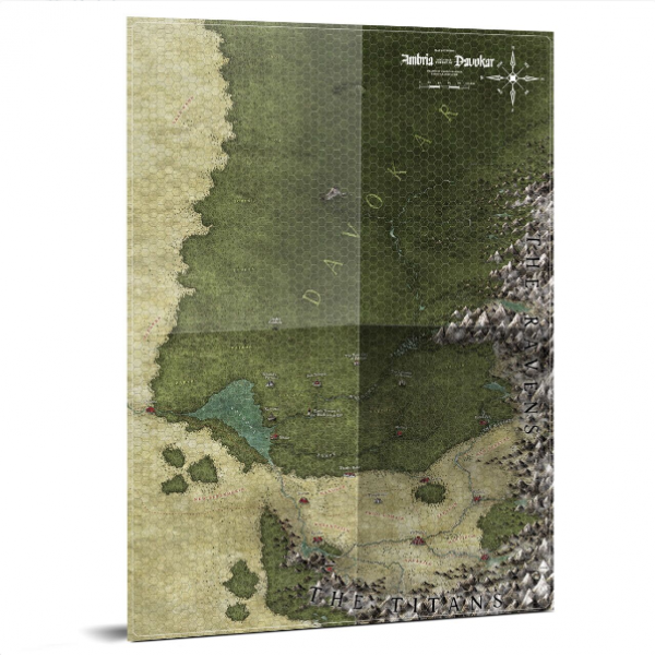 Symbaroum RPG: Symbar and Davokar Hex Map