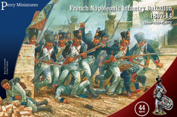 28mm Napoleonic: (French) French Napoleonic Infantry Battalion 1807-14