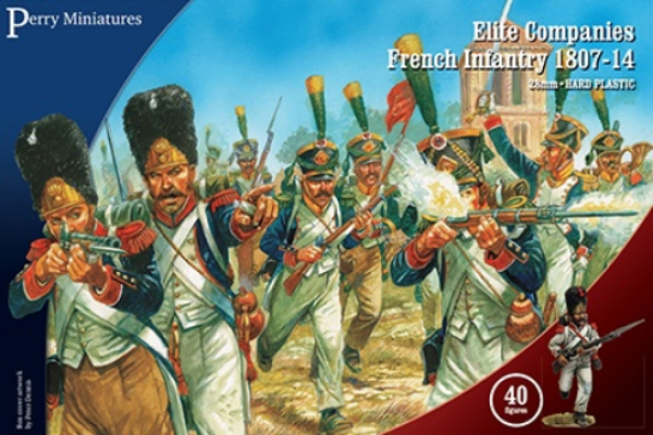28mm Napoleonic: (French) Elite Companies French Infantry 1807-14