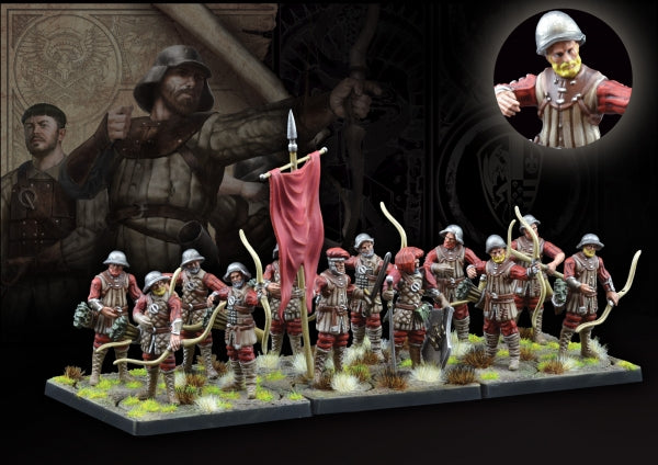 Conquest: Hundred Kingdoms - Militia Bowmen (Dual Kit with Militia)