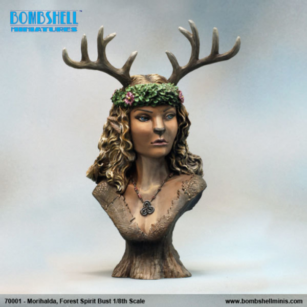 Bombshell Miniatures: Mini Bust - Morihalda Forest Spirit