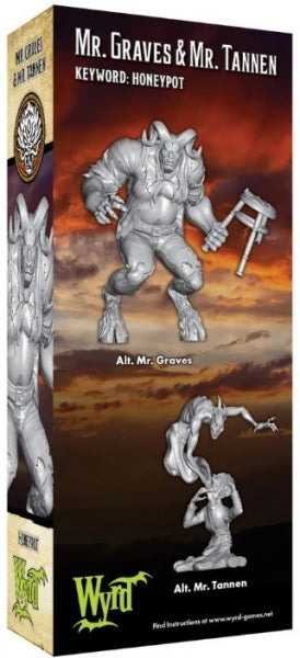 Malifaux (M3E): Alt Mr Graves and Mr Tannen