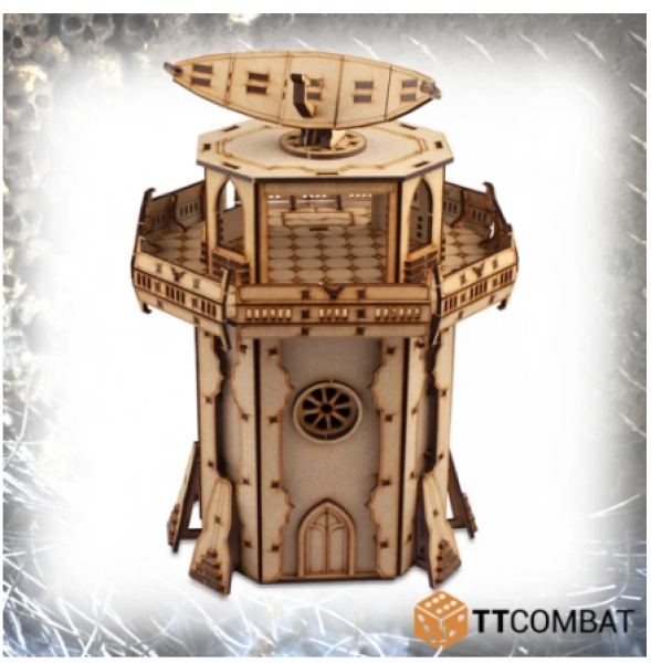 28mm Terrain: Sci-fi/Gothic Scenics - Fortified Radar Tower