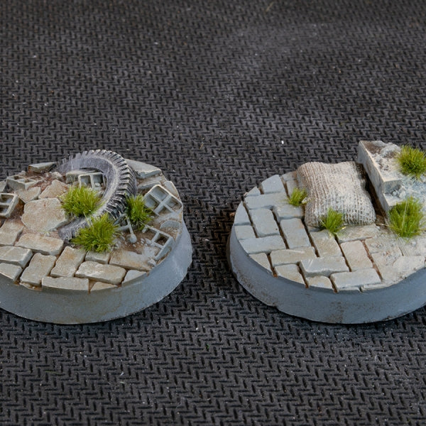 Battle Ready Bases: Urban Warfare Bases - Round 32mm (x8)