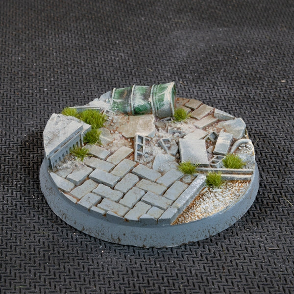 Battle Ready Bases: Urban Warfare Bases - Round 50mm (x3)