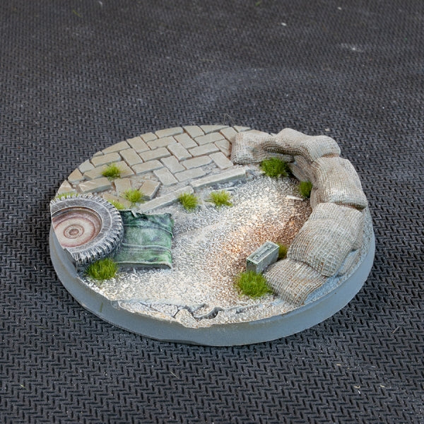 Battle Ready Bases: Urban Warfare Bases - Round 60mm (x2)