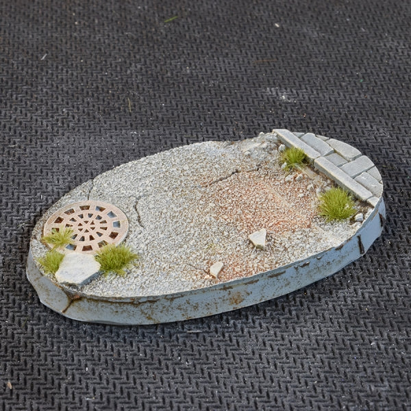 Battle Ready Bases: Urban Warfare Bases - Oval 60mm (x4)