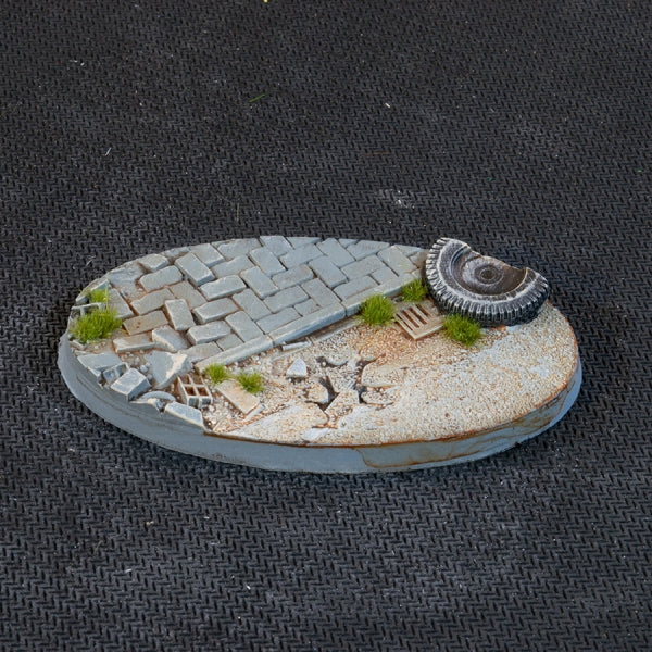 Battle Ready Bases: Urban Warfare Bases - Oval 75mm (x3)