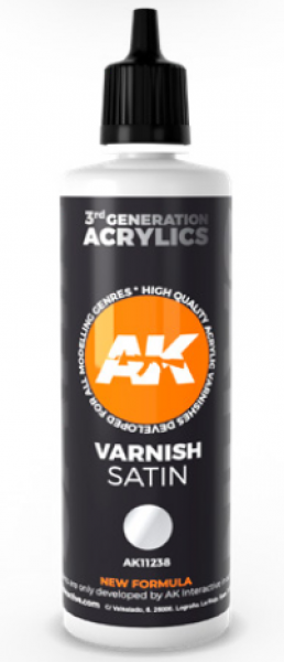 AK-Interactive: (3rd Gen) Satin Varnish (100 ml)