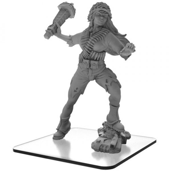 Monsterpocalypse: Sergeant Titanica – Monsterpocalypse Green Fury Monster (metal/resin)