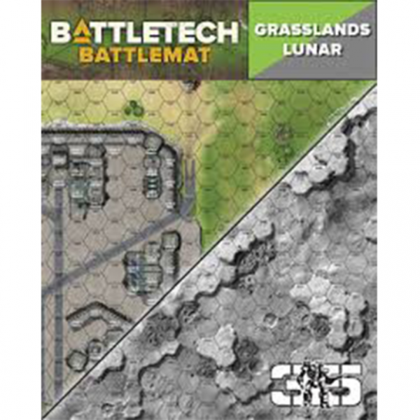BattleTech Battle Mat: Grasslands Lunar