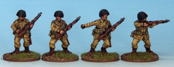 Crusader Miniatures: US Airborne Riflemen I (4)