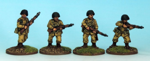Crusader Miniatures: US Airborne Riflemen II (4)
