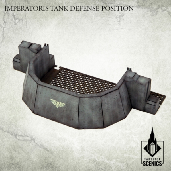 Kromlech Tabletop Scenics: Imperatoris Tank Defense Position