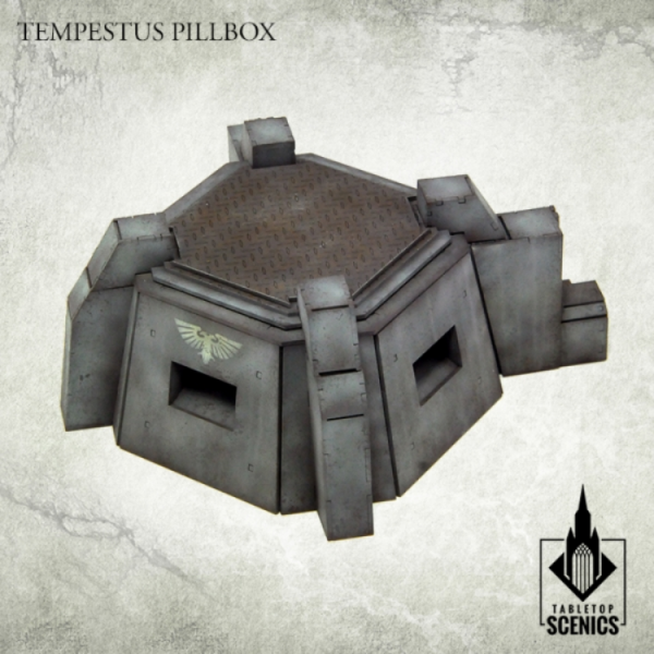 Kromlech Tabletop Scenics: Tempestus Pillbox