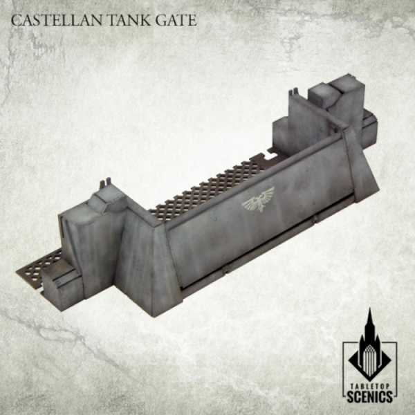 Kromlech Tabletop Scenics: Castellan Tank Gate