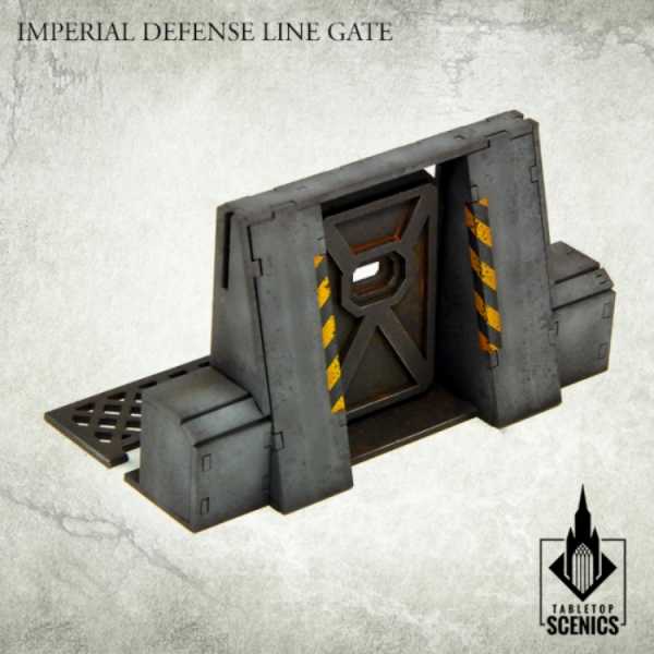 Kromlech Tabletop Scenics: Imperial Defense Line - Gate