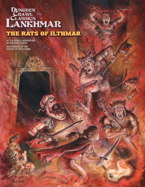 Dungeon Crawl Classics RPG: (Adventure) Lankhmar #11 - The Rats of Ilthmar