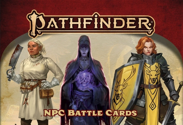 Pathfinder (P2): NPC Battle Cards (Accessory)