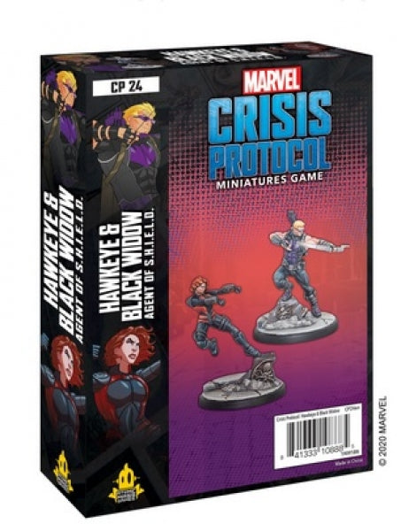 Marvel Crisis Protocol: Hawkeye and Black Widow Character Pack