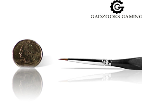 Painting Supplies: ''Finisher'' Kolinsky Hobby Brush