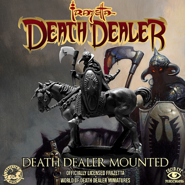 Frazetta's Death Dealer: Death Dealer Mounted