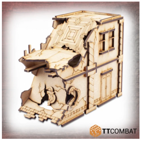 Miniature Terrain: Streets of Venice - Ruined Modular Casa Doppia Tomasina
