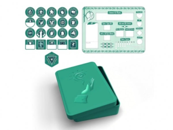 D&D 5th Edition: Player Token Set - Wizard (21 tokens)