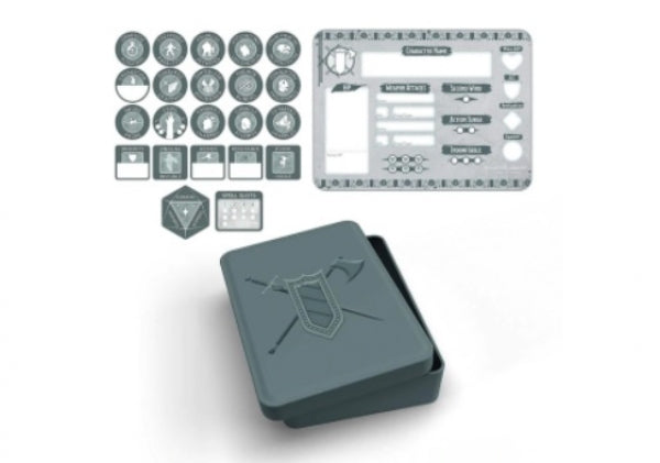 D&D 5th Edition: Player Token Set - Fighter (22 tokens)