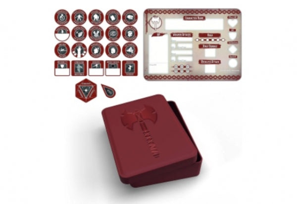 D&D 5th Edition: Player Token Set - Barbarian (22 tokens)