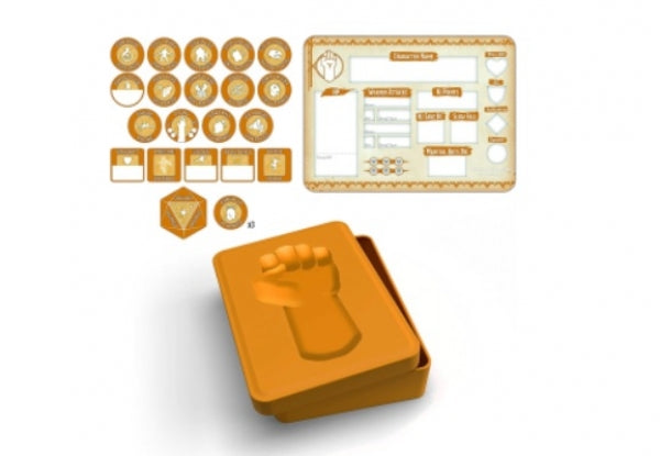 D&D 5th Edition: Player Token Set - Monk (23 tokens)