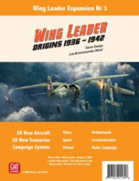Wing Leader: Victories Origins Expansion