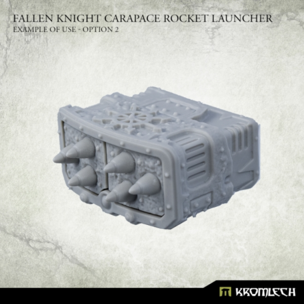Kromlech Accessories: Fallen Knight Carapace Rocket Launcher (1)