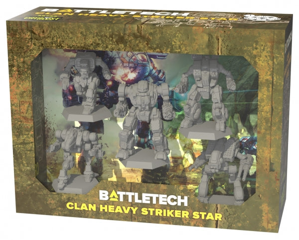 BattleTech: Miniature Force Pack - Clan Heavy Striker Star